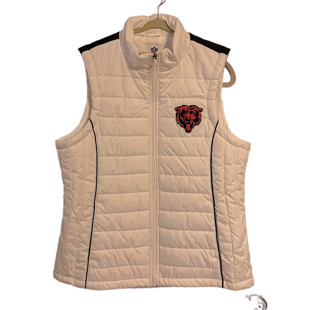 NWT Authentic NFL Chicago Bears Team Apparel Puffer Vest